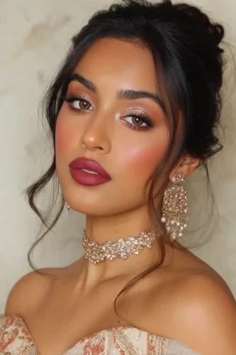 40 Fall Bridesmaid Makeup Looks